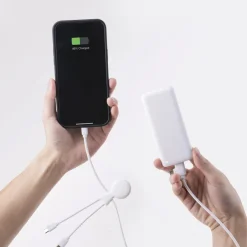 3199 | Xoopar Mr. Bio Powerbank and Cable pack 7000mAh / Biały LT41713-N0001