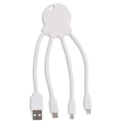 2087 | Xoopar Octopus Charging cable / Biały LT41005-N0001