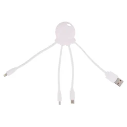 2087 | Xoopar Octopus Charging cable / Biały LT41005-N0001