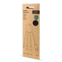 2087 | Xoopar Octopus Charging cable / Czarny LT41005-N0002