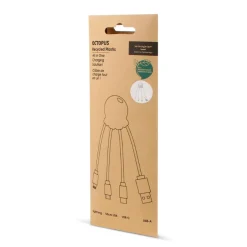 2087 | Xoopar Octopus Charging cable / Biały LT41005-N0001