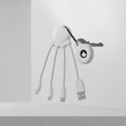 2087 | Xoopar Octopus Charging cable / Biały LT41005-N0001
