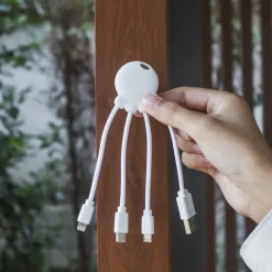 2087 | Xoopar Octopus Charging cable / Biały LT41005-N0001