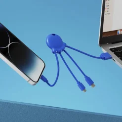 2087 | Xoopar Octopus Charging cable / Niebieski LT41005-N0011
