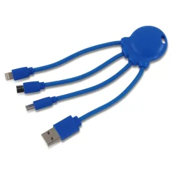 2087 | Xoopar Octopus Charging cable / Niebieski LT41005-N0011