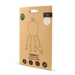 3192 | Xoopar Octopus Gamma 2 Bio Charging cable with 3.000mAh Powerbank / Biały LT41410-N0001