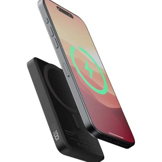 Xtorm FS5W051 magnetyczny bezprzewodowy powerbank 5000 mAh / Czarny 12441090