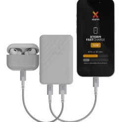 Xtorm Go2 powerbank 12 W 5000 mAh z szybkim ładowaniem / Biały 12440901
