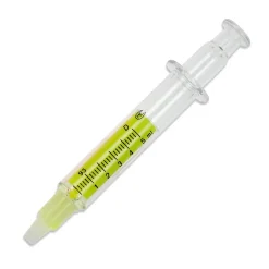 Zakreślacz- strzykawka / Transparentny / żółty LT81458-N0441