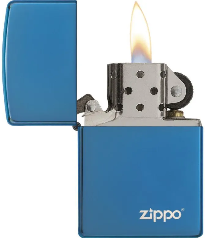 Zapalniczka Zippo Classic z logo / Niebieski połysk ZIP60001579