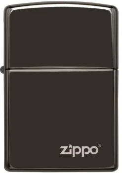 Zapalniczka Zippo Classic z logo / Czarny połysk ZIP60001246