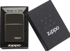 Zapalniczka Zippo Classic z logo / Czarny połysk ZIP60001246