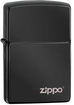 Zapalniczka Zippo Classic z logo / Czarny połysk ZIP60001246
