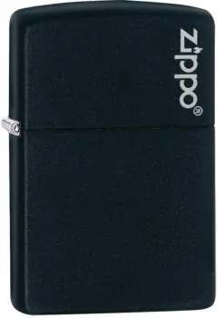 Zapalniczka Zippo Classic z logo / Czarny mat ZIP60001203/OGKN2310