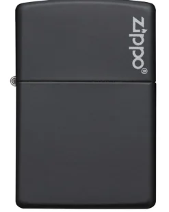 Zapalniczka Zippo Classic z logo / Czarny mat ZIP60001203/OGKN2310