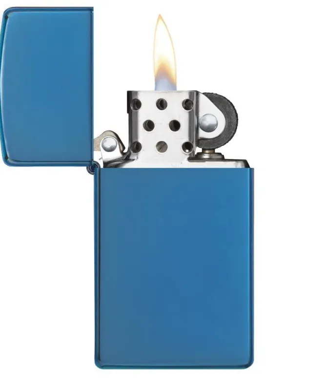 Zapalniczka Zippo Slim / Niebieski połysk ZIP60001181