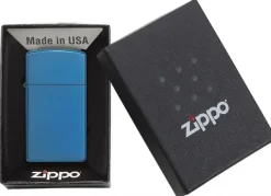 Zapalniczka Zippo Slim / Niebieski połysk ZIP60001181