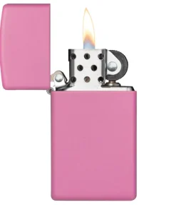 Zapalniczka Zippo Slim / Różowy mat ZIP60001435