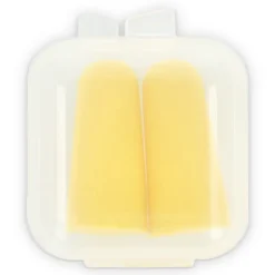 Zatyczki do uszu z pianki PU, zgodne z normą EN 352-2, SNR 37 dB / żółty LT90504-N0041