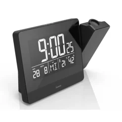 Zegar, budzik z projektorem Hama Plus Charge / Czarny VH062-03