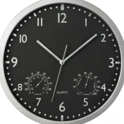 Zegar ścienny CrisMa LUIZA / Czarny 4345003