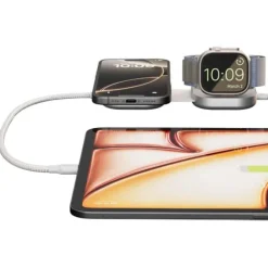 Zens Pro 3 kabel ładujący USB-C 3 w 1 o mocy 140 W / Biały 12082201
