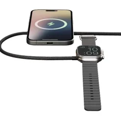 Zens Pro 2 podwójny kabel ładujący o mocy 15 W / Czarny 12082390