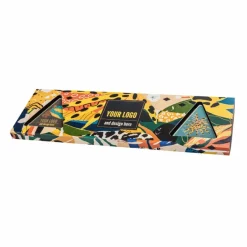 Zestaw czekoladek nadziewanych z nadrukiem Choco Triangle 4 sztuki / Wielokolorwy S0411B