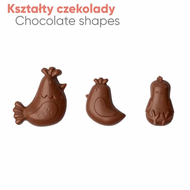 Zestaw Czekoladek Wysyłkowych Kartka z Kurkami / Wielokolorowy S0049E
