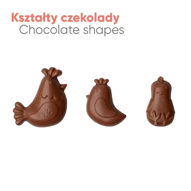 Zestaw Czekoladek Wysyłkowych Kartka z Kurkami / Wielokolorowy S0049E