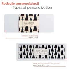 Zestaw Czekoladowych Medali W Puszce Premium / Wielokolorowy S0483/XM