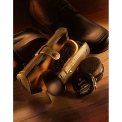 Zestaw do czyszczenia obuwia / Brązowy V4309-16