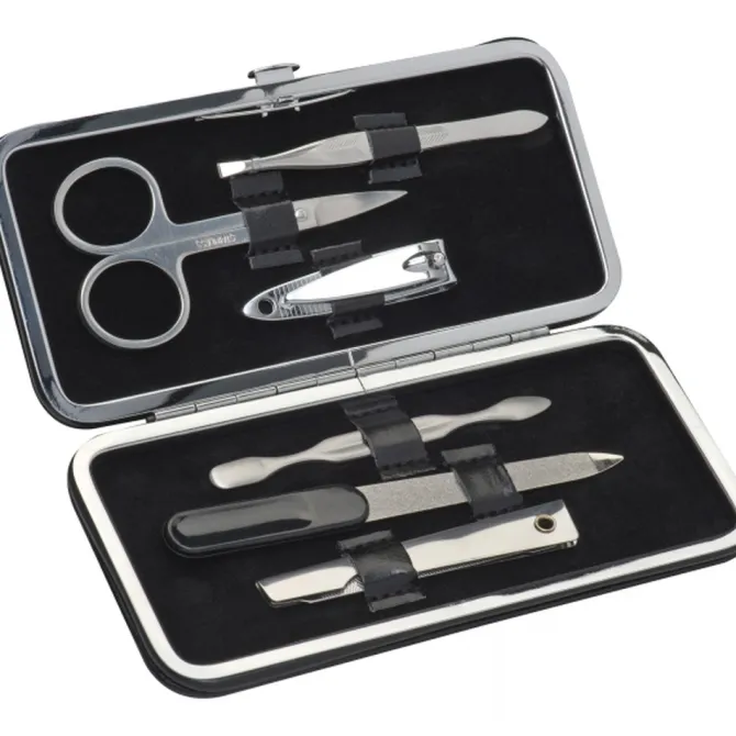 Zestaw do manicure DEBORA / Czarny 7401203