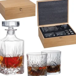 Zestaw do whisky DARLENE / Beżowy 8564813