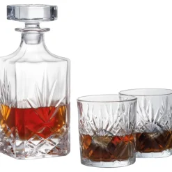 Zestaw do whisky DARLENE / Beżowy 8564813