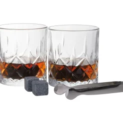 Zestaw do whisky NOEMI / Beżowy 8564913