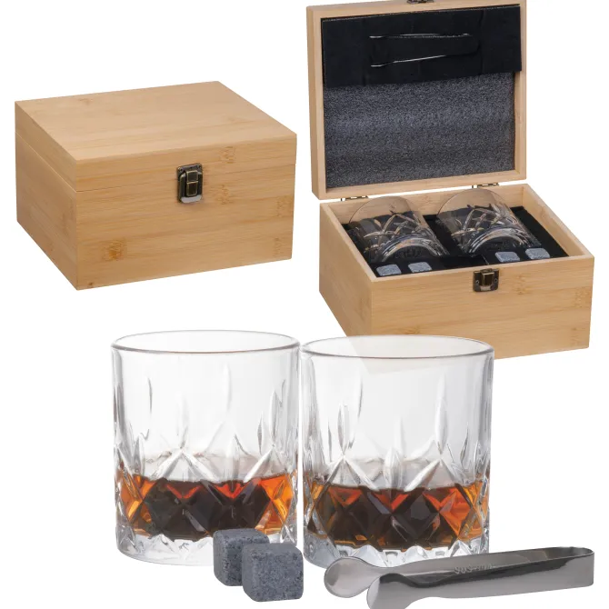 Zestaw do whisky NOEMI / Beżowy 8564913