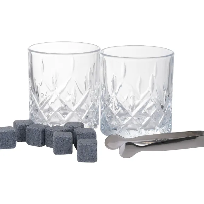 Zestaw do whisky NOEMI / Beżowy 8564913