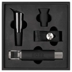 Zestaw do wina Iconic Black / Czarny HAV321A