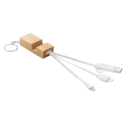 Zestaw gadżetów Bamboo / Naturalny GBOX-05