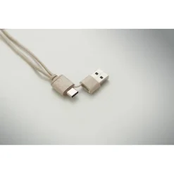 Zestaw kabli w etui / Bezowy MO2921-13