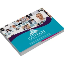 Zestaw karteczek z zakładkami Combi w miękkiej okładce / Biały 21239000