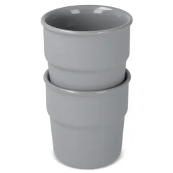 Zestaw kubków ceramicznych InSideOut Fika 280m / Szary LT57010-N0061