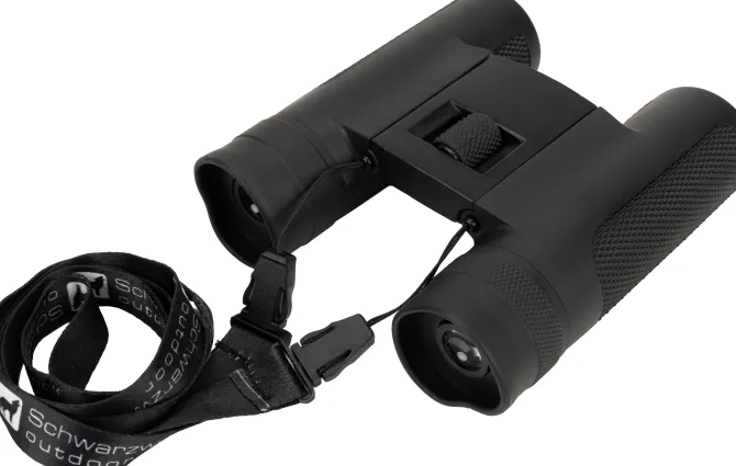 Zestaw lornetka, bandana, nóż CROSSET Schwarzwolf / Czarny F4800300SA303