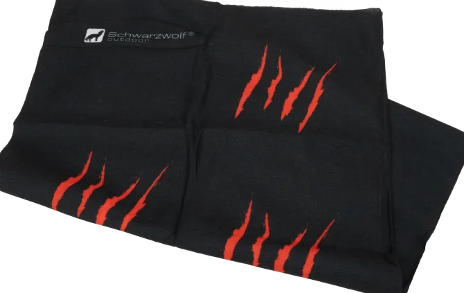 Zestaw lornetka, bandana, nóż CROSSET Schwarzwolf / Czarny F4800300SA303