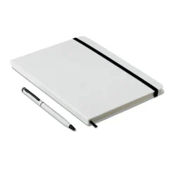 Zestaw notes z długopisem / Biały MO9348-06