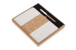 Zestaw - notes z długopisem CALMO A5 / Naturalny 18003-17