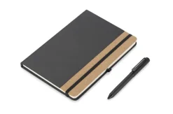 Zestaw - notes z długopisem ZENIX A5 / Czarny 18002-02