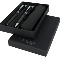 Zestaw piśmienniczy Carbon / Czarny 10711000