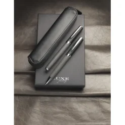 Zestaw piśmienniczy Carbon / Czarny 10711000